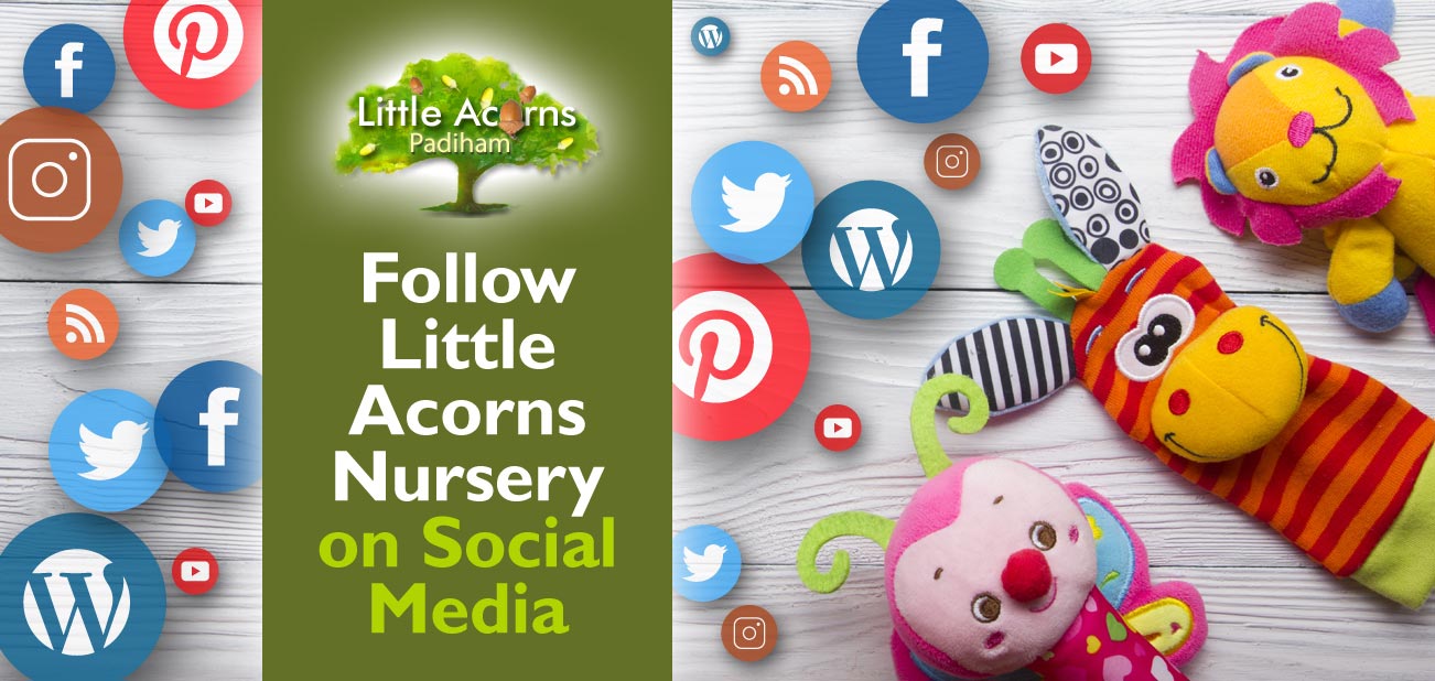 Follow Little Acorns Nursery, Padiham, on Social Media