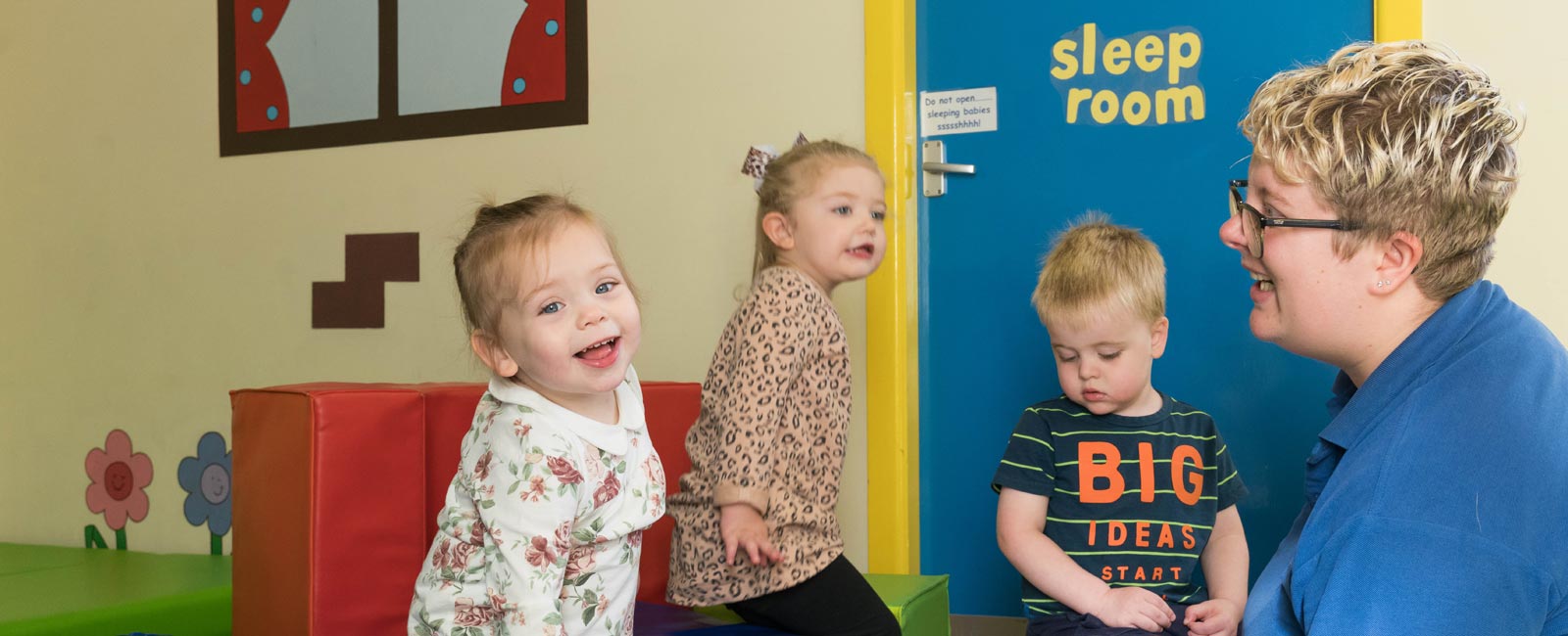 We aim to provide the best weekday childcare for babies (3m+) and children under five in Padiham and Lancashire.