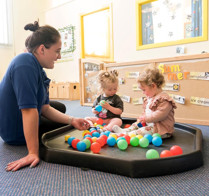 We regularly receive positive feedback from parents about the quality of the childcare service we provide.