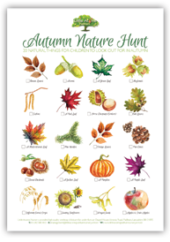 Our autumn nature hunt is a fun, educational activity for children that also comes with a free reference sheet.