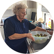 Our talented in-house chef Kim ensures children receive healthy, nutritious and balanced meals. Our talented in-house chef Kim ensures children receive healthy, nutritious and balanced meals.