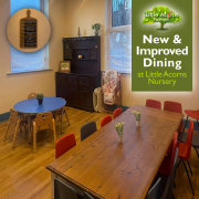 Dining-Room-FEATURED New & Improved Dining at Little Acorns Nursery, Padiham, Lancs.