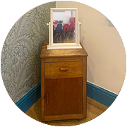 Small details such as the cupboards, mirror and wallpaper make the new space feel like a home-from-home. Small details such as the cupboards, mirror and wallpaper make the new space feel like a home-from-home.