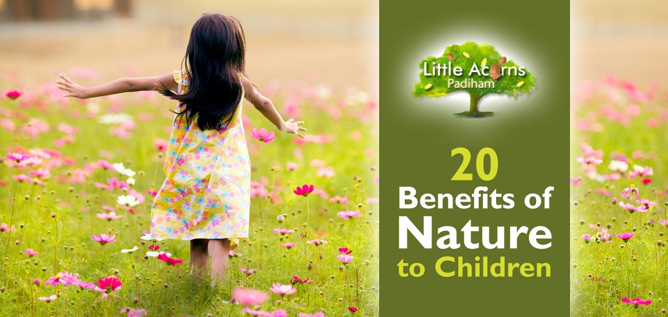 20 Benefits of Nature to Children - Including Under-5s