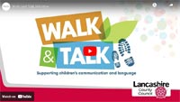 As this explanatory video explains, going walking and talking helps children hone attention, listening, communication and language skills. As this explanatory video explains, going walking and talking helps children hone attention, listening, communication and language skills.