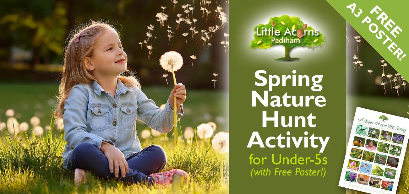 Spring Nature Hunt Activity for Under-5s (with Free Poster!) Spring Nature Hunt Activity for Under-5s (with Free Poster!)