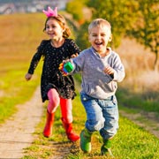 The simplest outdoor play activities can often be the most rewarding. The simplest outdoor play activities can often be the most rewarding.