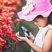 Childhood is full of magic — even in quiet moments of discovery that instinctively feed children's curiosity.