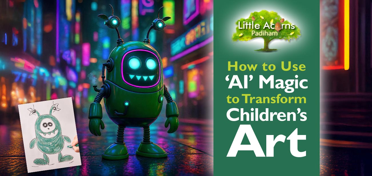 How to Use ‘AI’ Magic to Transform Children's Art